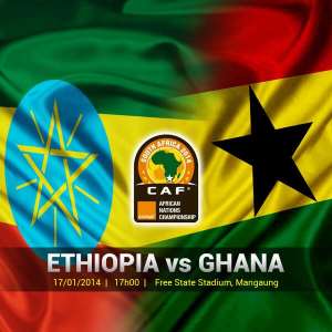 LIVE: Ghana v Ethiopia CHAN 2014 Group C Match Day 3
