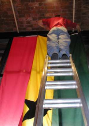 Are failing the next generation from holding our Ghanaian flag