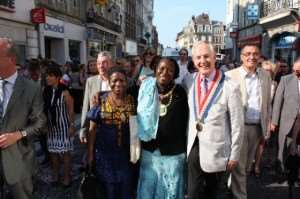 Ghanaian UK Mayor Joins Festivities In Douai, France