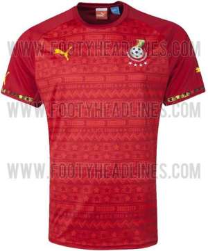 2014 World Cup: Ghana FA reveals Black Stars jersey colours for group matches