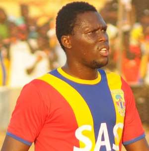 Overweight striker Gilbert Fiamenyo ready to prove himself to Hearts fans