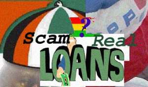 Loan agreement is a scam -NDC