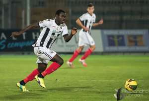 Former Ghana U20 star Bright Addae scores again for Ascoli in Italian third-tier
