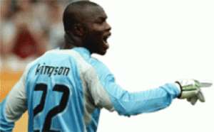Richard Kingston, Black Stars Goalkeeper