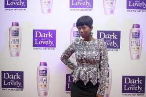 Catch Dark  Lovely Ambassador Ama K. Abebrese At The Accra Mall
