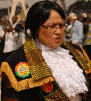 Joyce Bamford Addo - Speaker of Parliament