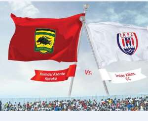 Ghana Premier League Preview: Inter Allies test champions Asante Kotoko this afternoon