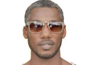 Grey hair preventing goalkeeper Frank Andoh from making progress