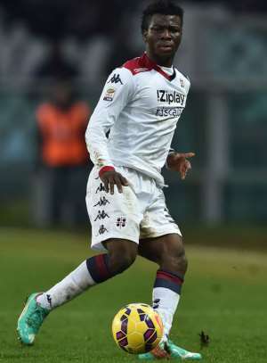 Godfred Donsah suffered an injury while playing for Cagliari