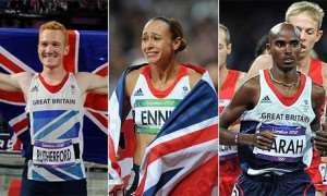 Britain's gold-plated Olympic night