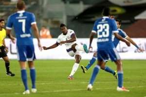 Asamoah Gyan scored the winner for Al Ain late in the game