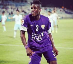 Asamoah Gyan scores in thumping Al Ain win over Al Sharjah
