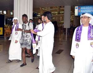 The Goal King returns: Gyan arrives in UAE to rapturous welcome