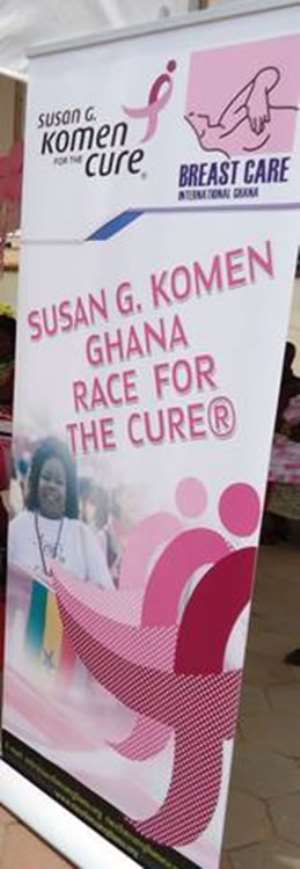 GHANA RANKED 10TH IN THE BURDEN OF BREAST CANCER, 2,062 WOMEN WERE DIAGNOSED IN 2010.