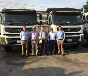 SMT Ghana Receives Volvo Truck Delegation