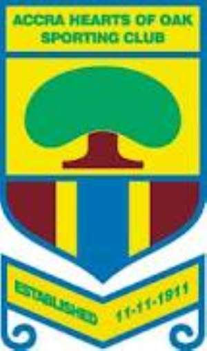 Hearts raise 2,554,726 GHC from IPO