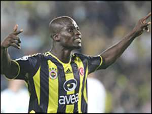 Appiah left Fenerbahce last year
