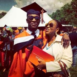 Bukky Wright Supports Son's Music Career