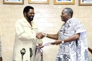 Mayor Welcomes Nii Adote Obuor II...Gazetted Sempe Mantse
