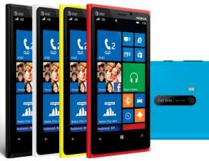 Nokia Lumia range of handsets