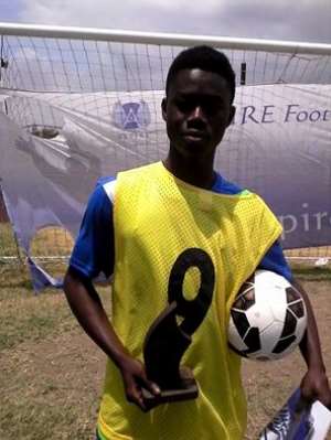 Joseph Amoako Emerge As MVP At Aspire Football Dreams Selection