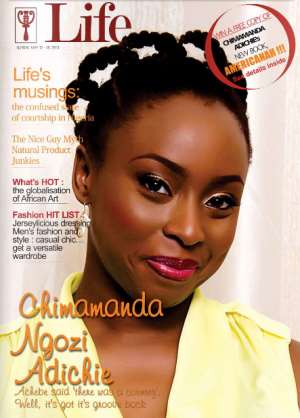 Chimamanda Ngozi adichie covers Guardian Life