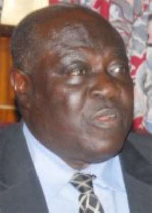 Professor Edward Akaho, Director General of Ghana Atomic Energy Commission