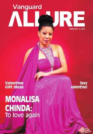 Monalisa Chinda Covers Vanguard Allures Valentine Edition