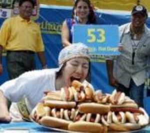 International Hot Dog Eating Contest for Women opened