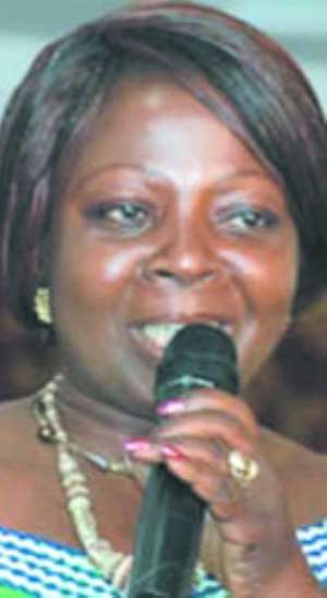 Mrs. Juliana Azumah-Mensah, Minister for Women & Childrens Affairs