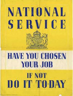 National Service: Not a National Suffering but a Patriotic Dedication