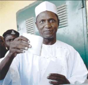 Yar Adua Declared Winner  Of Nigerias  Presidential Election