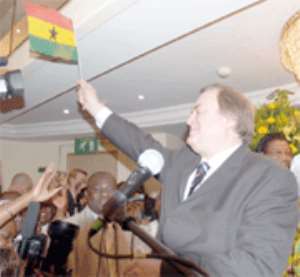 Prescott Hails Ghanaians