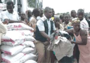NADMO Extends Hand To Flood Victims