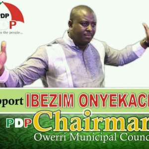 Garlands For Onyekachi Ibezim –anointed For Pdp Chairman, Owerri Municipal