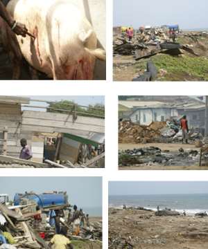 Squatters curse AMA taskforceAs they pull down illegal structures