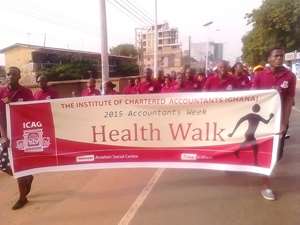 ICAG organises health walk