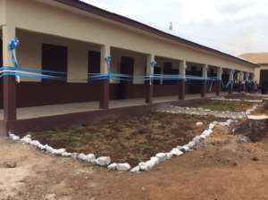 Apaah Kyidomhene Donates Three Classroom Block To Presbyterian JHS