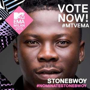 Nominate Stonebwoy for 2015 MTV Europe Music Awards