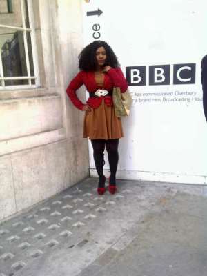 NIGERIAS HALIMA ABUBAKAR INSPIRES AT BBC CENTRE