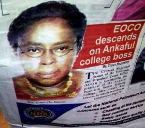 Mrs. Grace Aba Inkoom, Was In A Publication By The Ghanaian Times Recently