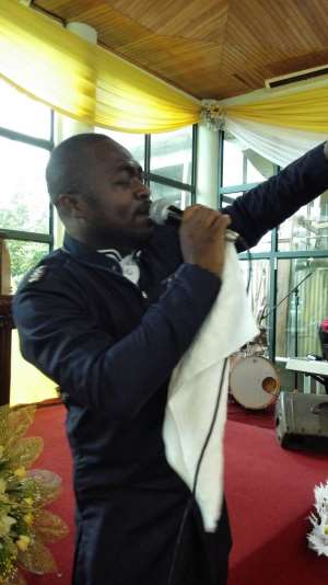 Prophetic Worship Experience with Ps. Nana Perbi at the Charismatic Evangelistic Ministry
