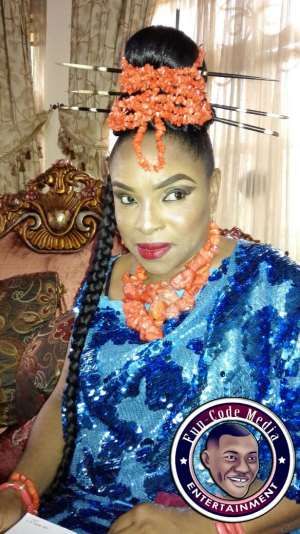 Gist from the set of The Palace, starring Liz Benson, Yul Edochie, Obi Okolie others