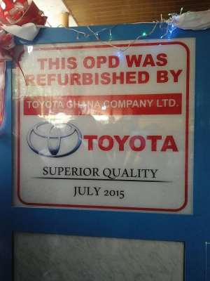 Toyota Ghana Gives Adabraka Polyclinic A Facelift