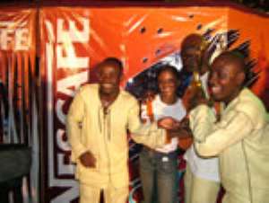 Praye Lifts The Flag of Ghana High At KORA