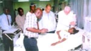 Kidney Donor Storms Korle-Bu