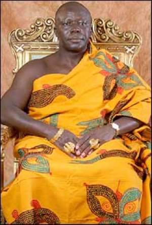 Asantehene unveils renovated church house