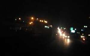 Kumasi Streets In Total Darkness