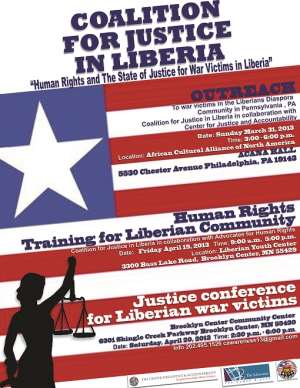 CJA Facilitates Human Rights  Justice Outreach withLiberian war victims in Philadelphia