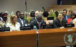 President Kufuor Addresses WFP In Rome